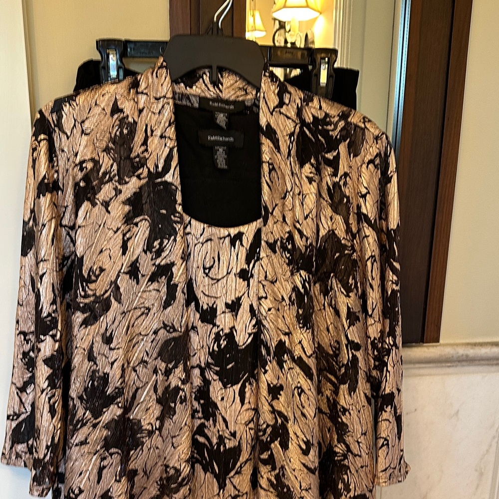 Black, gold and rose formal/casual wear
